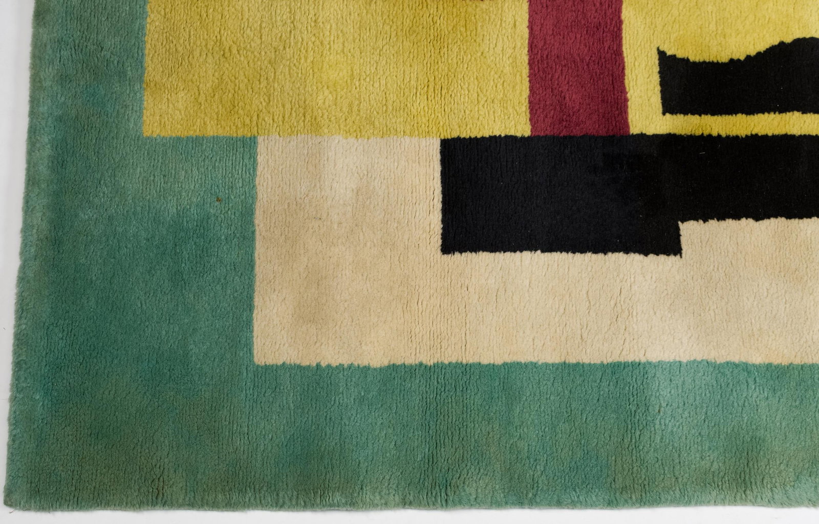 FERNAND LÃ‰GER WOOL TAPESTRY, TAPIS VERT. - 4
