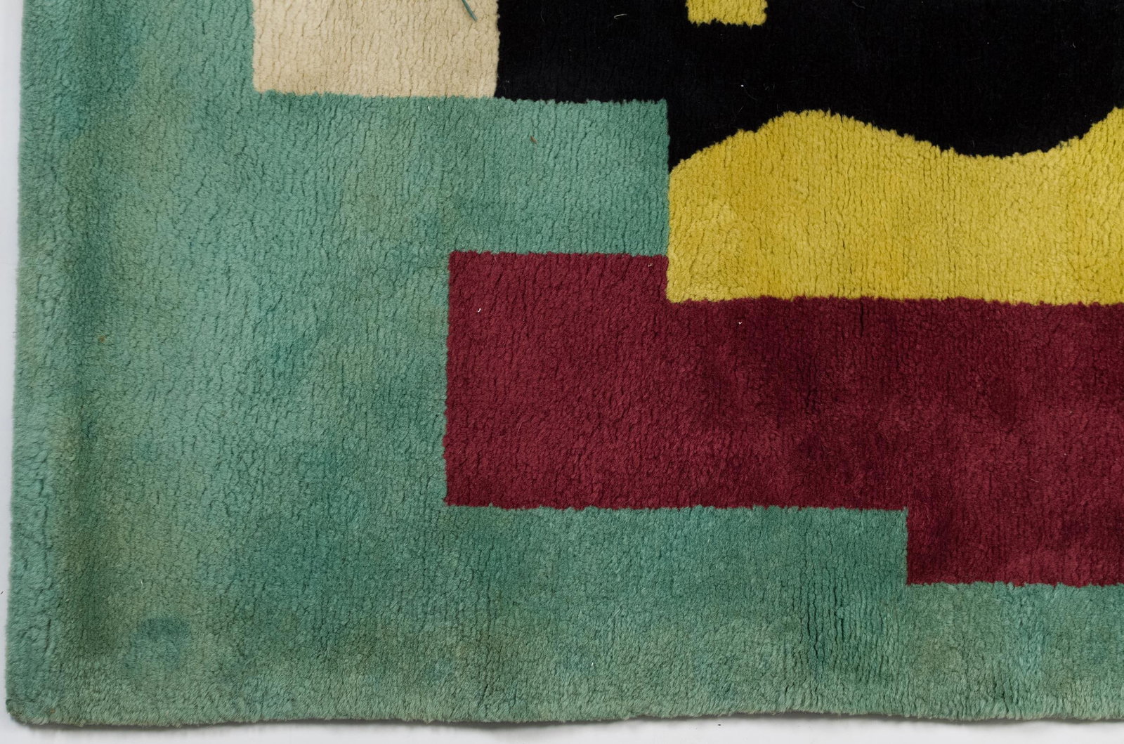 FERNAND LÃ‰GER WOOL TAPESTRY, TAPIS VERT. - 6