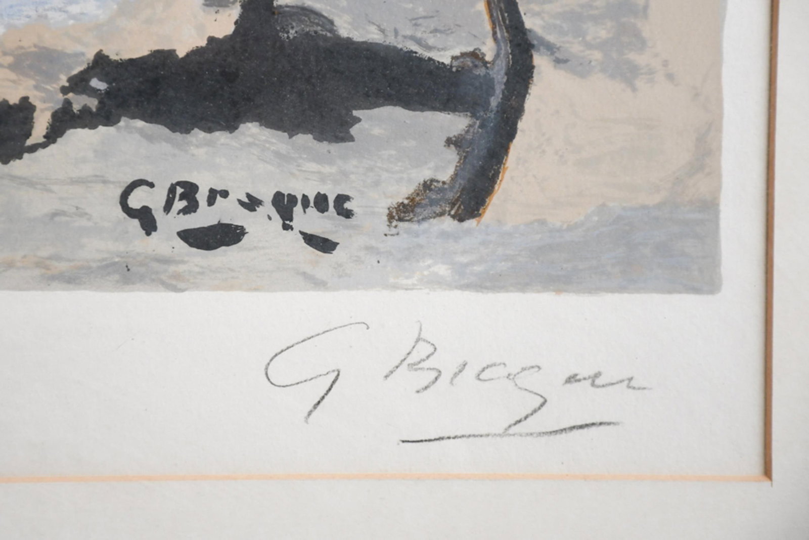 20TH C. GEORGES BRAQUE LITHOGRAPH SIGNED. - 6
