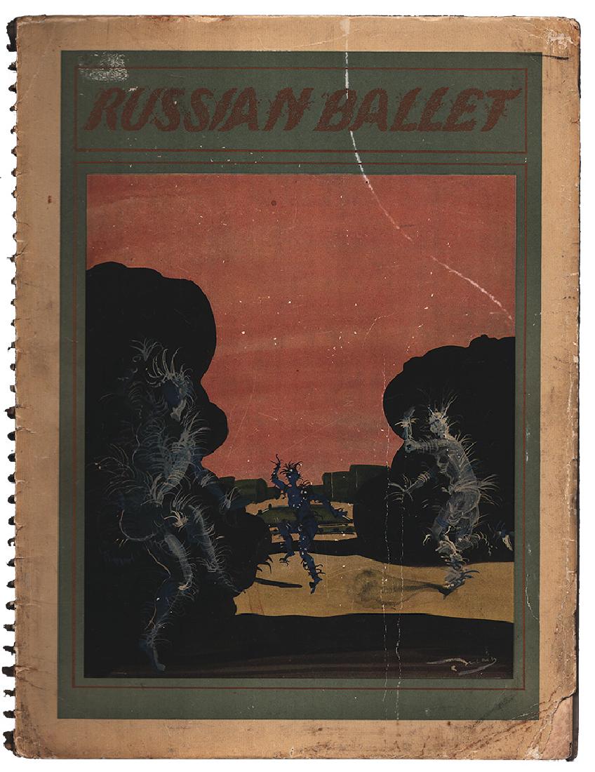 [Goncharova, N.] Royal Opera House. Russian Ballet: [Goncharova, N.,Oliver Messel, Pierre Roy, Joan Miro, Andre Derain] Royal Opera House Covent Garden. «Russian ballet». - London, June-September of 1938. - 46 pp.: illustrated; 30,7x23,7 cm. Numerous