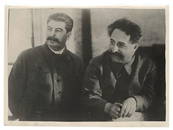 [Soviet]. Photograph "Joseph Stalin and Sergo