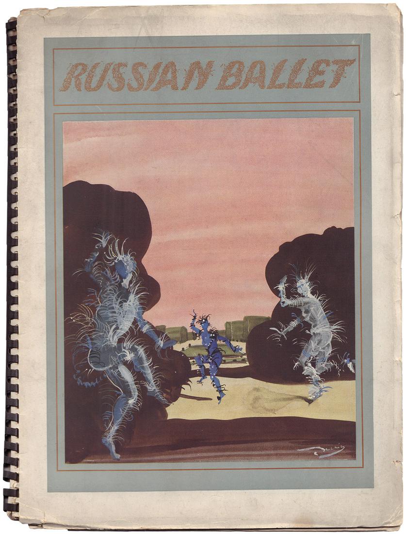 [Goncharova, N.,Oliver Messel, Pierre Roy, Joan Miro,: [Goncharova, N.,Oliver Messel, Pierre Roy, Joan Miro, Andre Derain] Royal Opera House Covent Garden. "Russian ballet". - London, June-September of 1938. - 46 pp.: illustrated; 30,7x23,7 cm. Original i