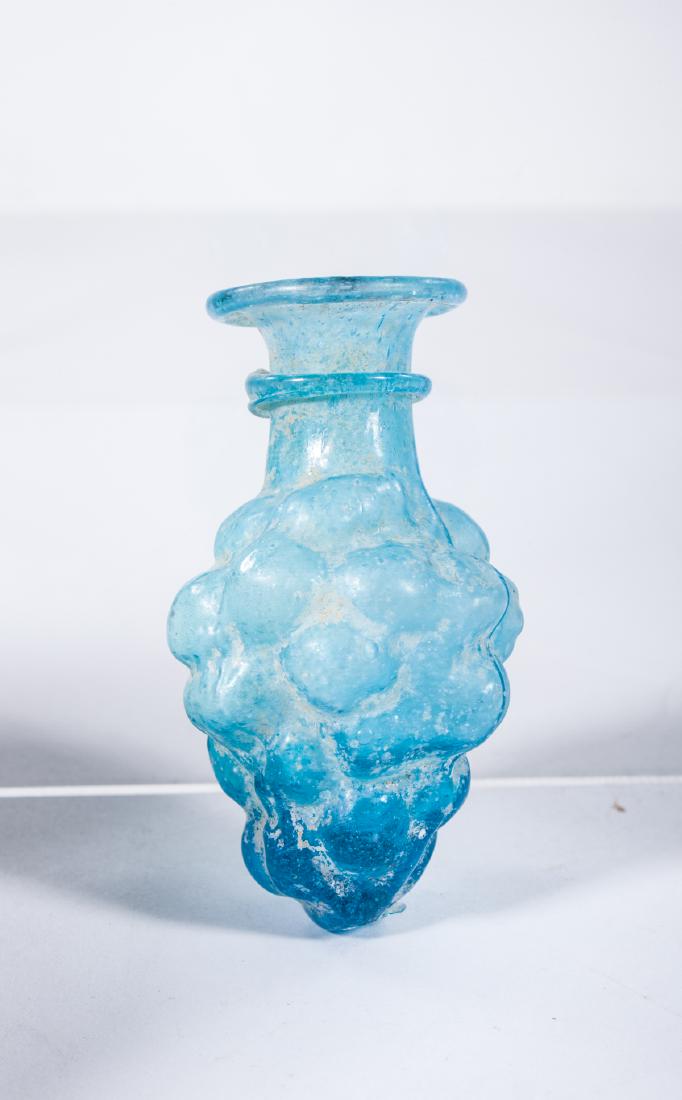 ANCIENT ROMAN GLASS VASE (1 of 5)
