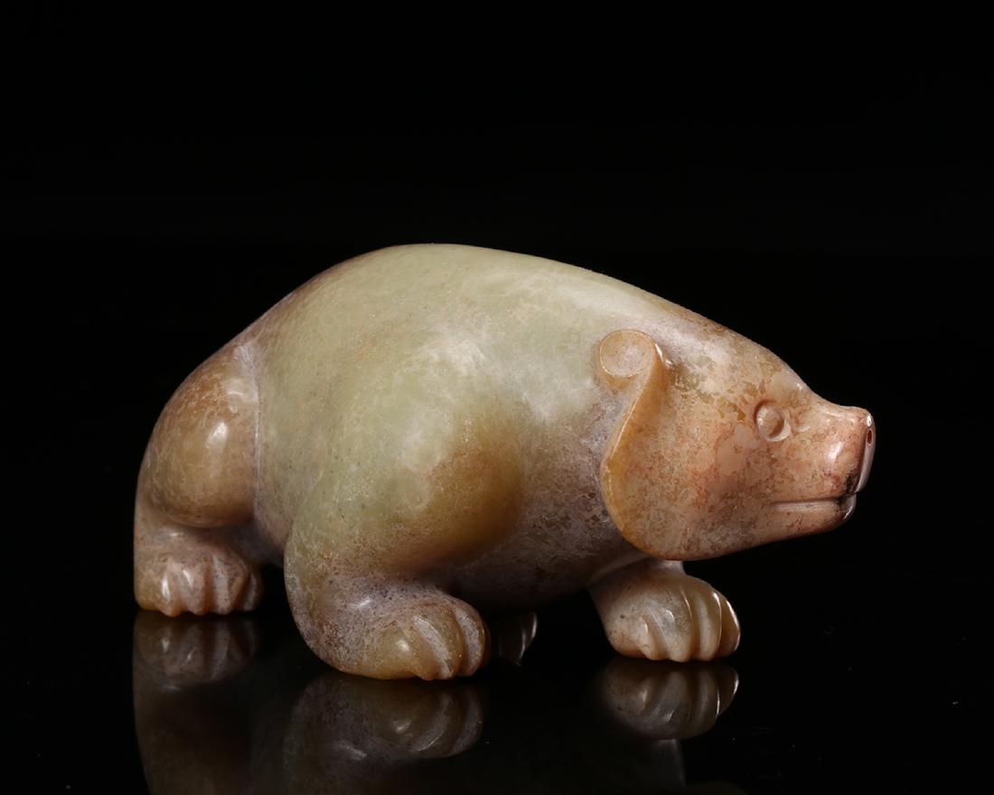 CHINESE ARCHAIC JADE BEAR (1 of 10)