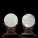 CHINESE PAIR OF QING DY. WHITE JADE TABLE SCREENS