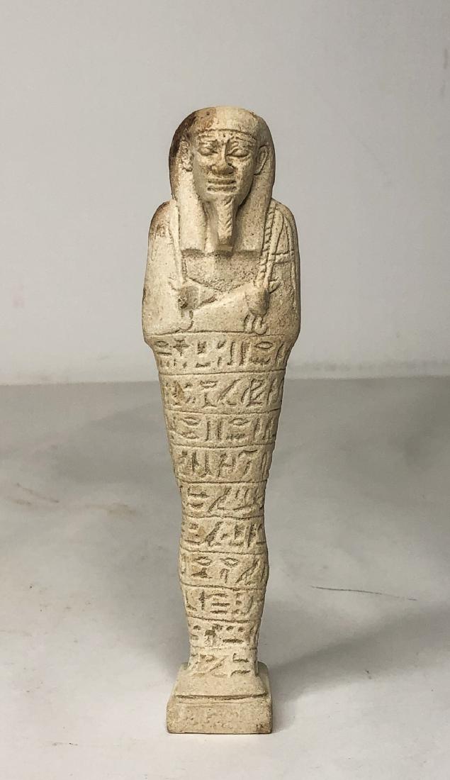 ANCIENT EGYPTIAN FAIENCE USHABTI (1 of 7)