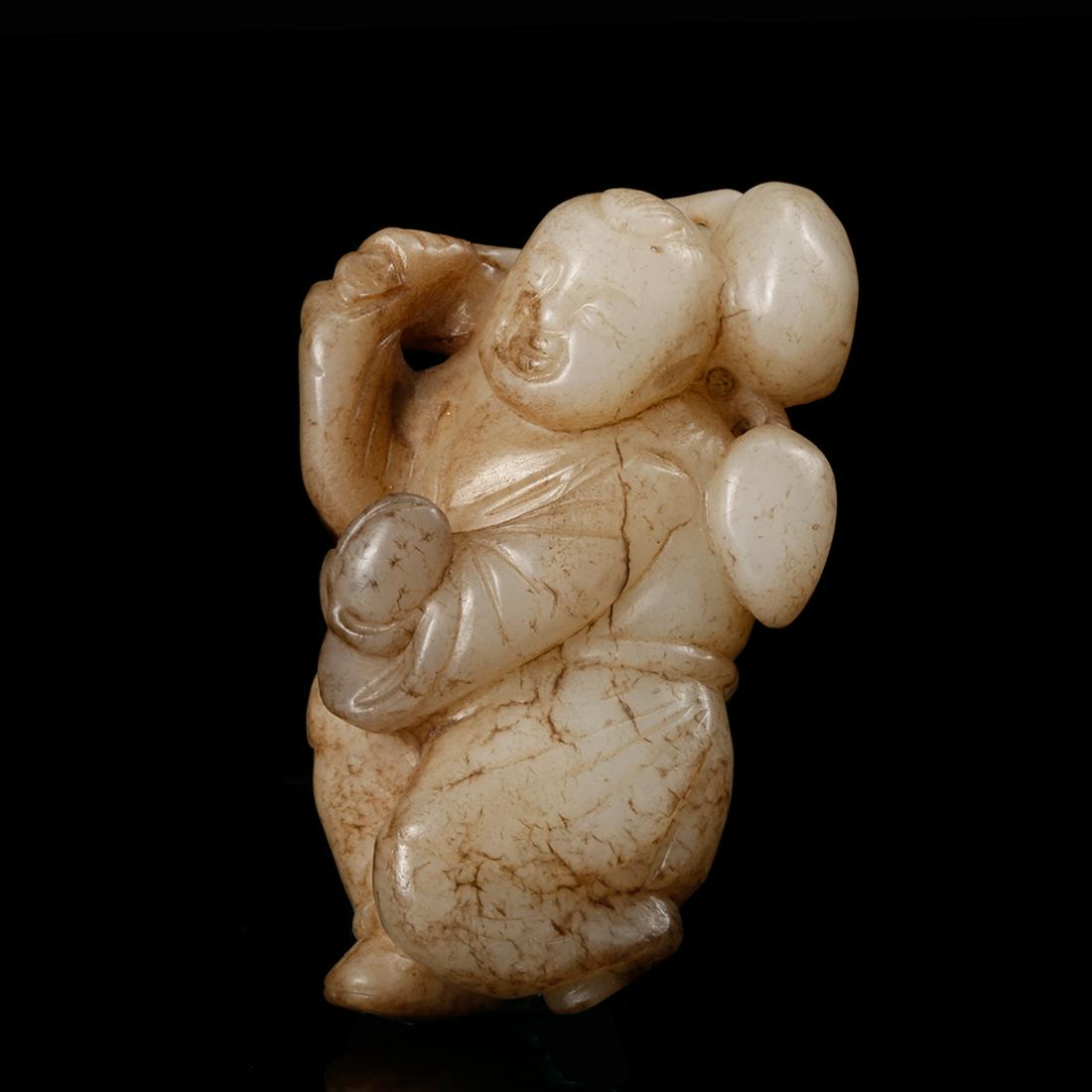 CHINESE WHITE JADE BOY (1 of 7)