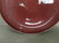 CHINESE OXBLOOD GLAZED PORCELAIN PLATE, MARKED - 2
