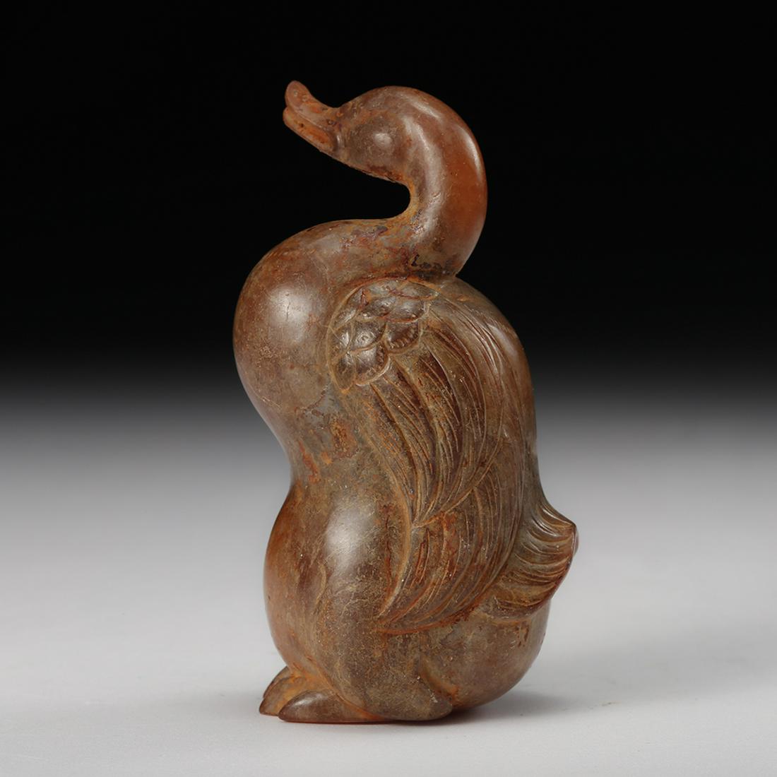 CHINESE ARCHAISTIC JADE GOOSE (1 of 11)