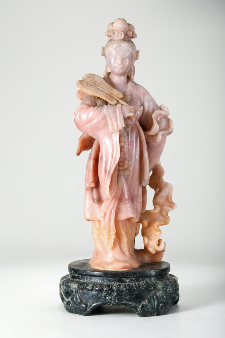 A Furong Stone Carved Guanyin And Boy (1 of 13)