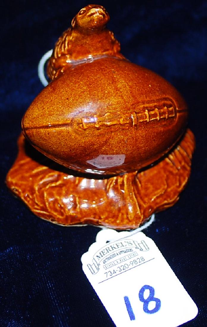 University of Michigan Wolverine on Football Red Wing (1 of 5)