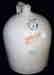 Red Wing five gallon beehive form handled jug. Blue 5