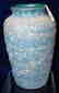 Brushed ware Red Wing Union Stoneware Vase Design #133 - 3