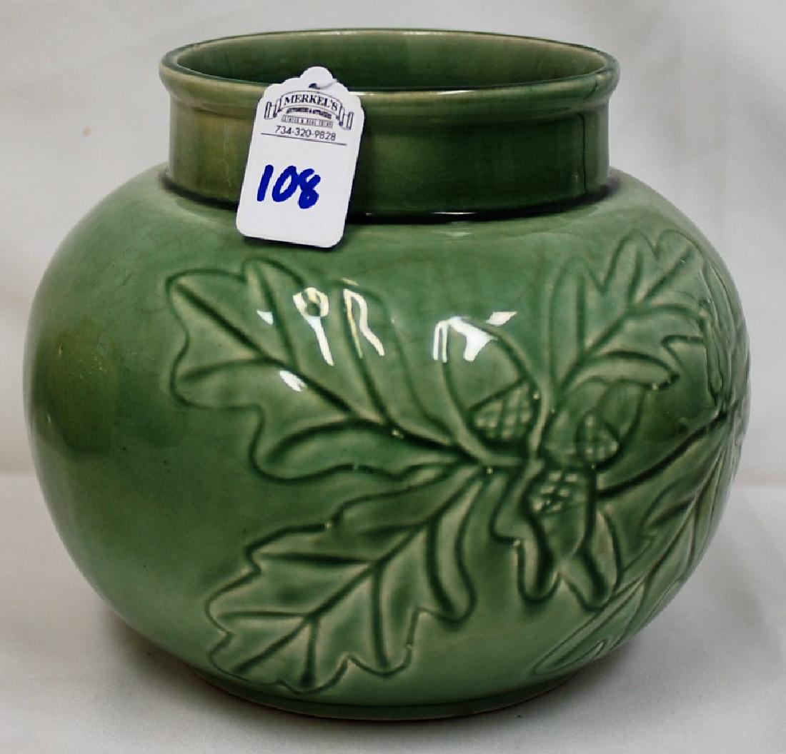 Red Wing Art Pottery #173 Light Green Pot 6 ¾" (1 of 5)