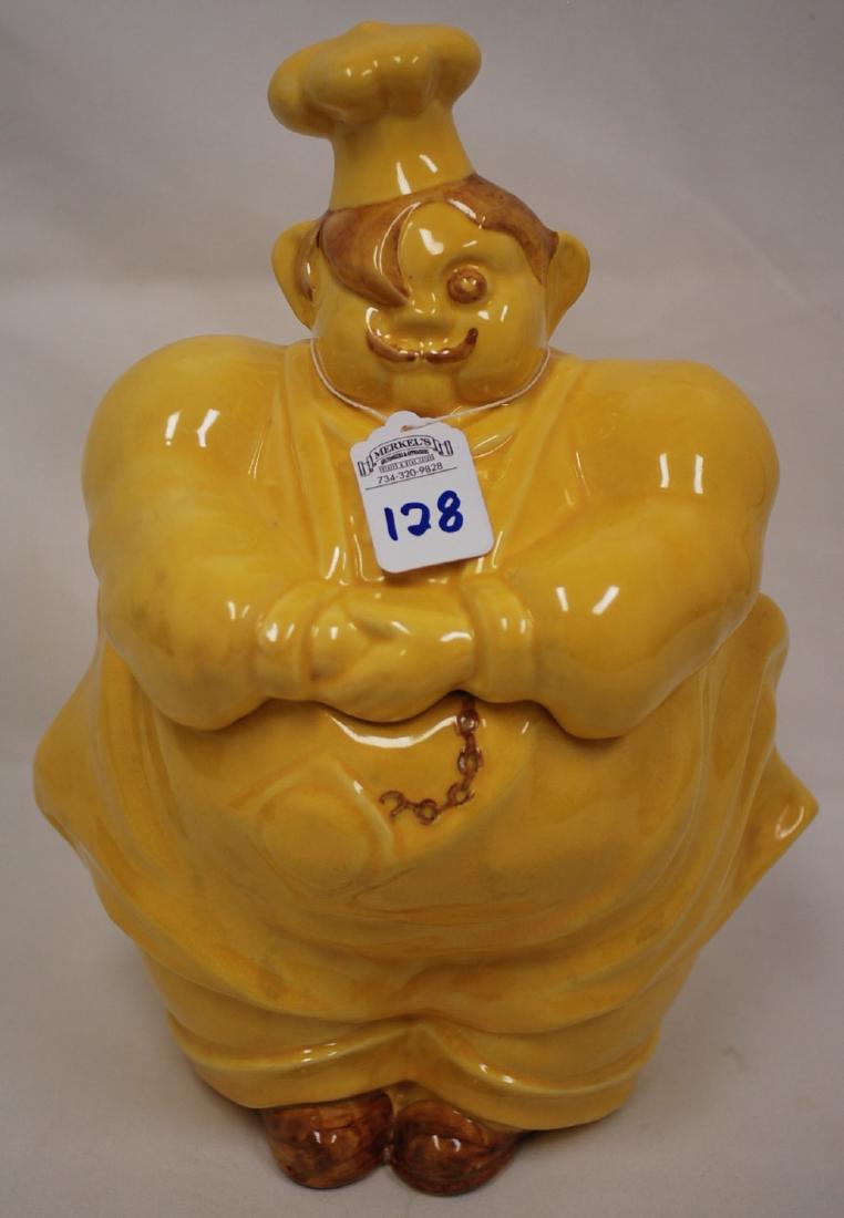 Red Wing Pierre the Chef in Yellow Cookie Jar 11.5" (1 of 4)