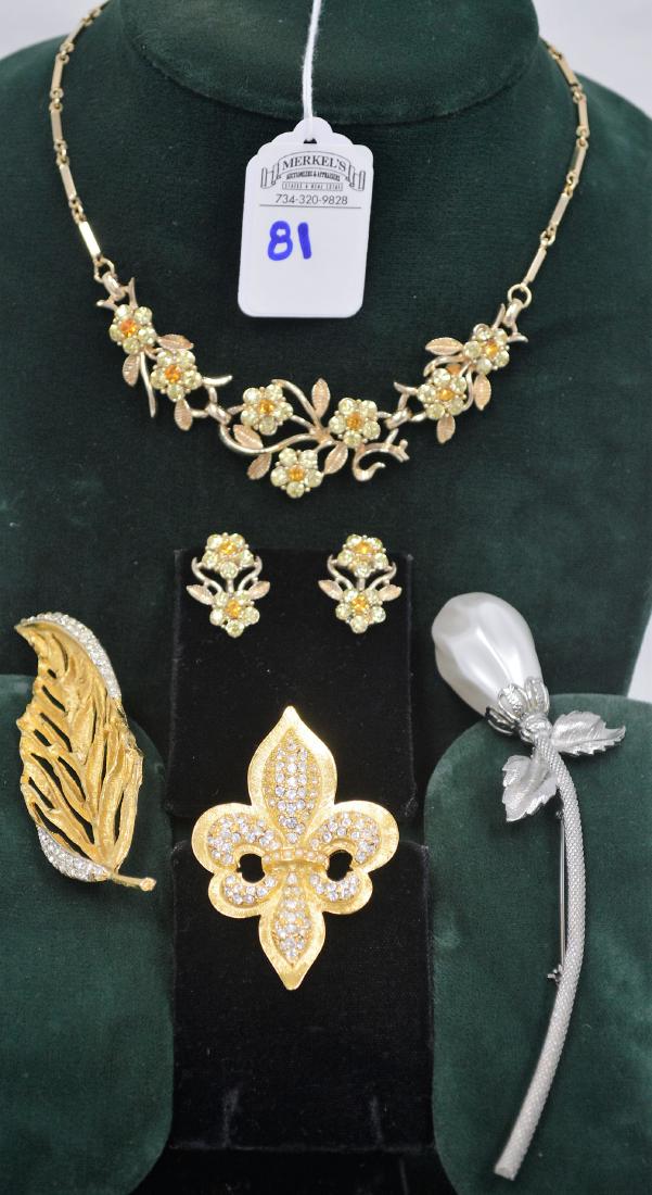 Singed Lot of Costume Jewelry (1 of 5)