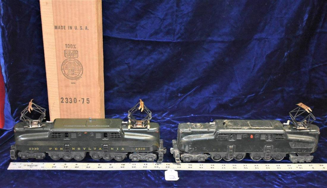Lionel 2330 2332 PRR A&B with 2330 Box (1 of 4)