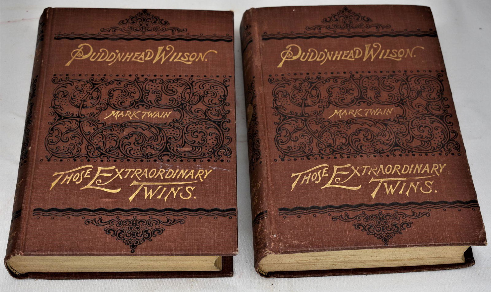 1894 The Tragedy of Pudd'nhead Wilson Twain, Mark (1 of 9)