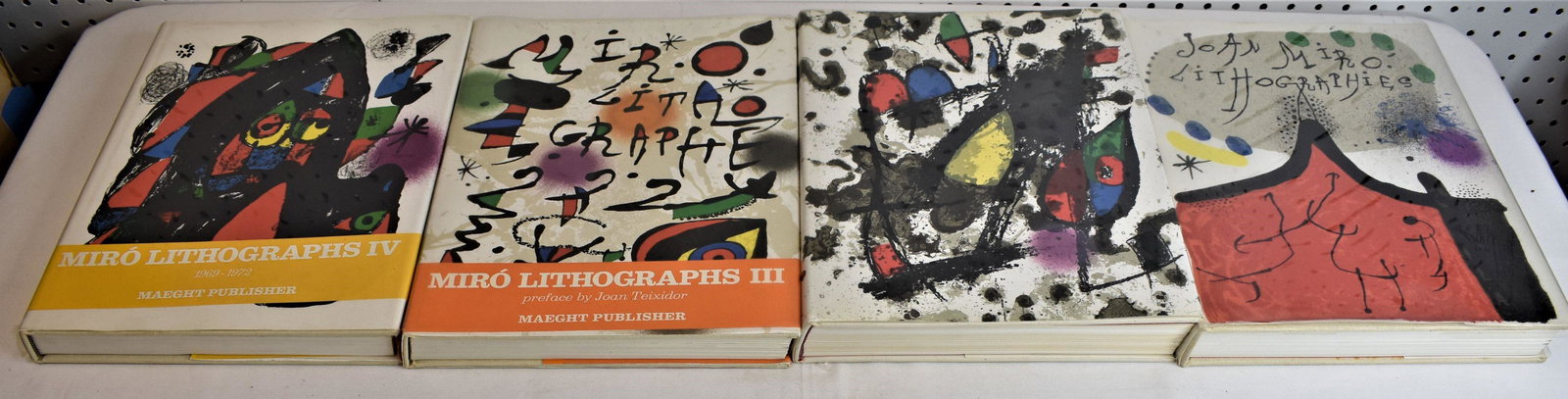 Joan Miro Lithographs, Vol 1-4 English Edition (1 of 16)