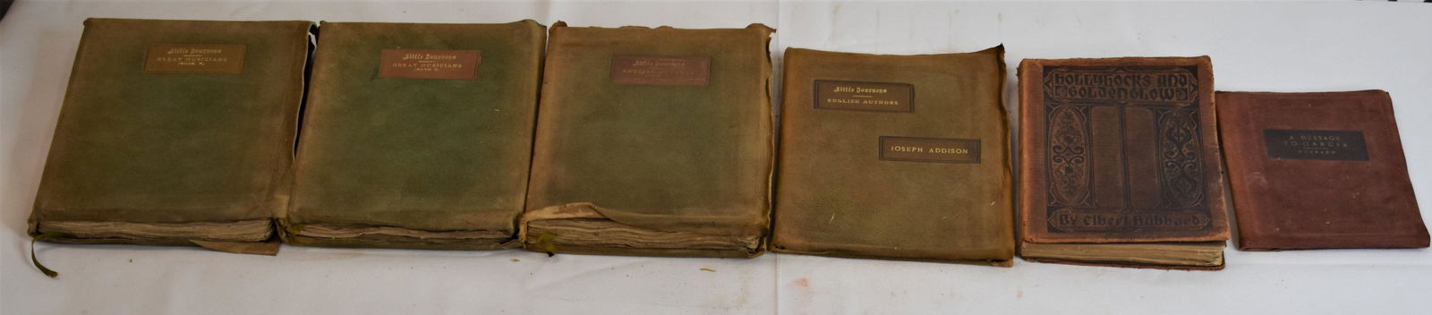 Hubbard, Elbert 6 Different Titles Signed (1 of 15)