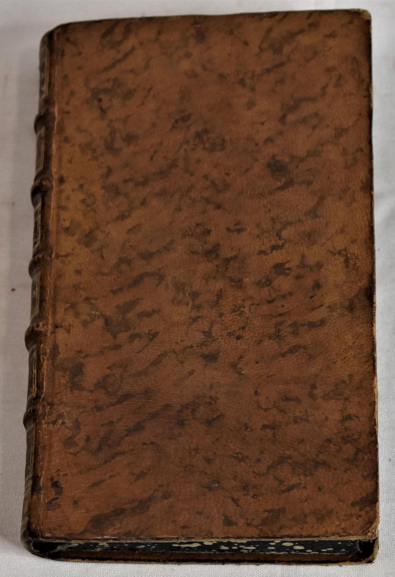 1767 Testament Politique. Walpoole, Chevalier: A. Amsterdam,Chez Arkstee & Merkus;Et Se Trouve d Paris,Chez H. C. De Hansy, rue Saint-Jacques.M. DCC. LXVII (1767)408 Numbered PagesEx Libris Plate of Fred and Maude Black on inside of front cover. P