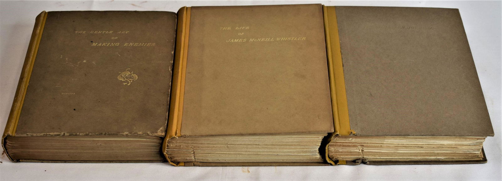 3 Different James Mcneill Whistler Titles (1 of 12)