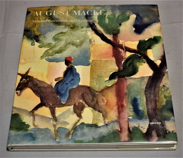 AUGUST MACKE: Tunisian Drawings.: AUGUST MACKE: Tunisian Watercolors and Drawings. Milton S. Fox, Editor.Harry N. Abrams Inc N.Y., cloth, with dust jacket. Library of Congress Catalog Card Number 69-17497 Please see all photos for mor