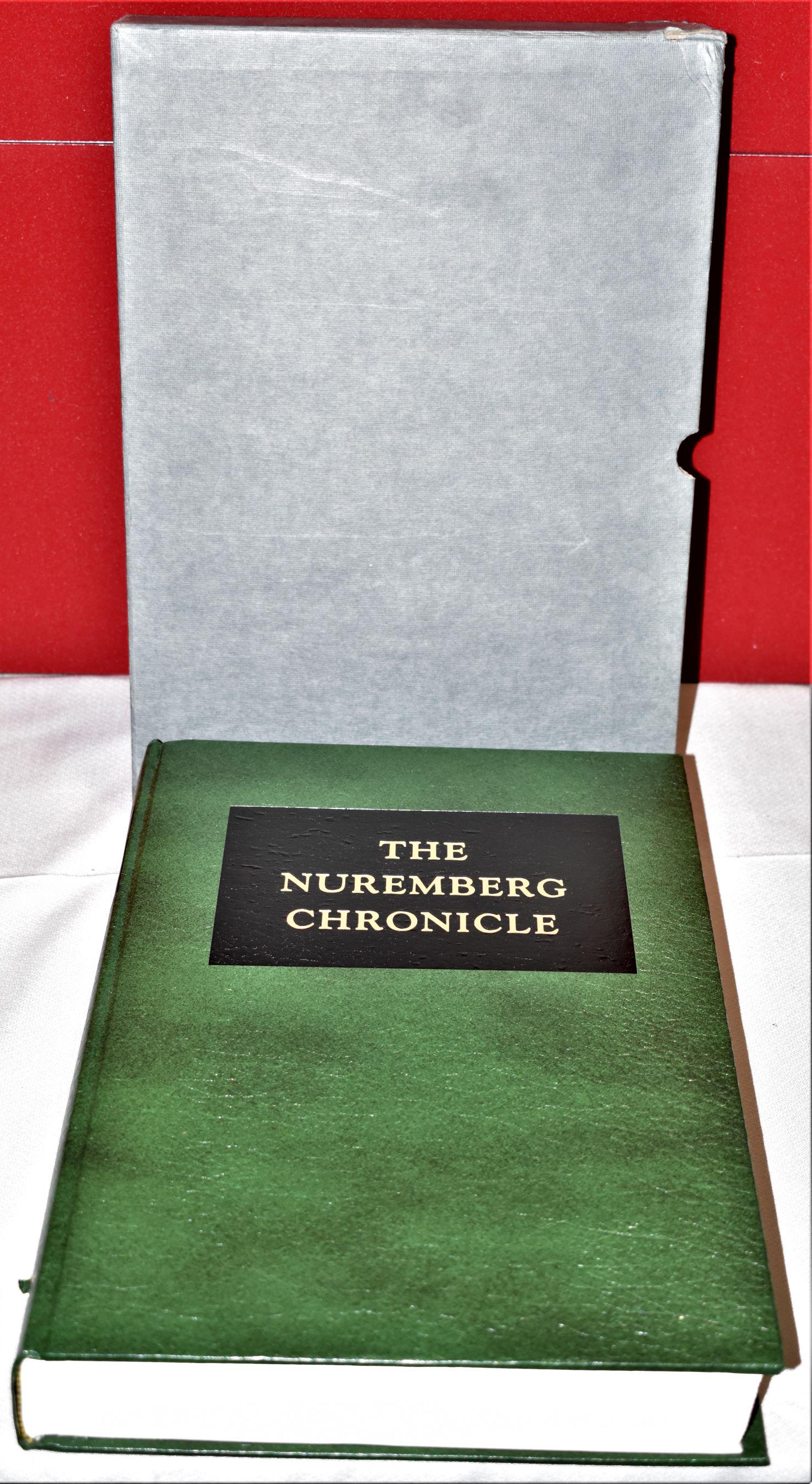 Reproduction of The Nuremberg Chronicle: The Nuremberg Chronicle, Printed by Anton Koberger in 1493. Landmark Press, New York Facsimile reprint. With cardboard slipcase. Please see all photos for more details and condition.
