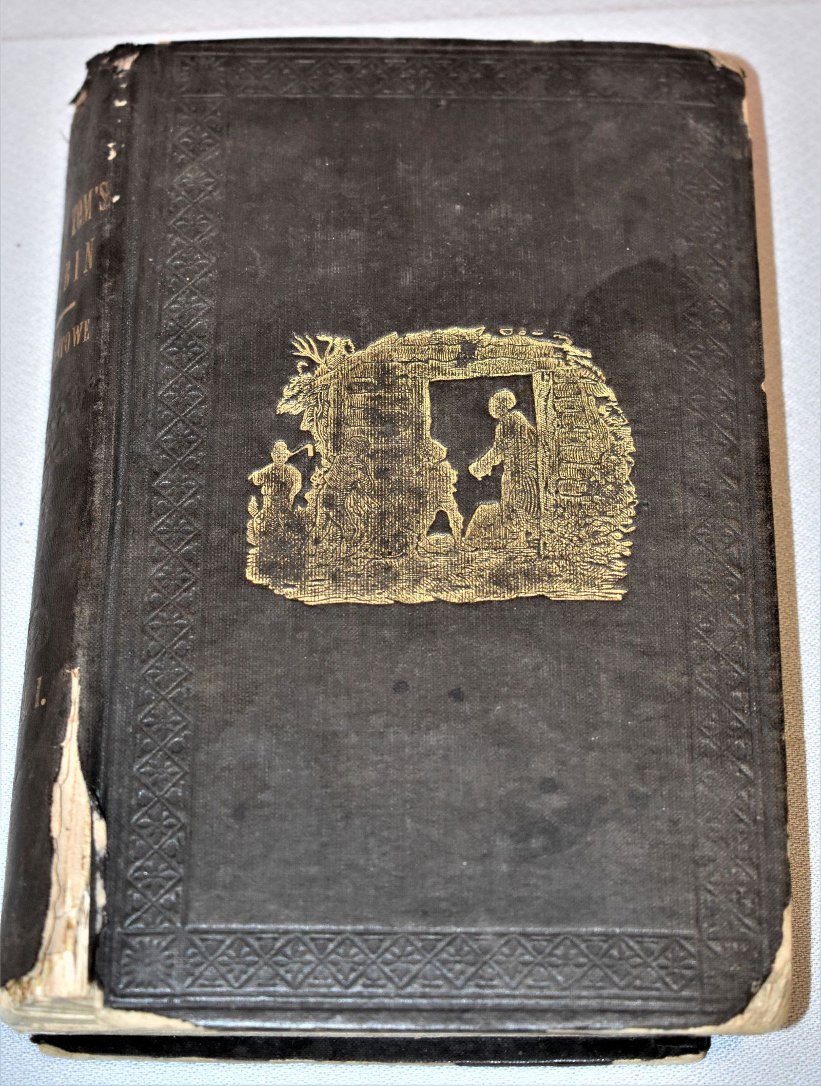 1852 Uncle Tom's Cabin Vol. 1. Stowe, Harriet B (1 of 8)
