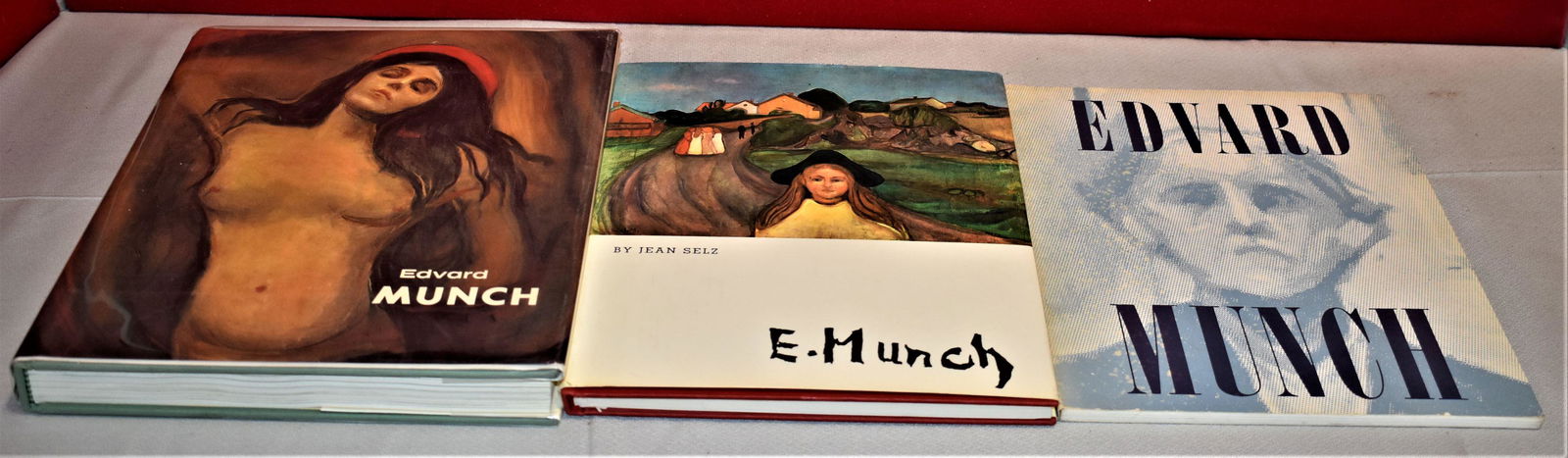 Lot of 3 Edvard Much Books (1 of 11)