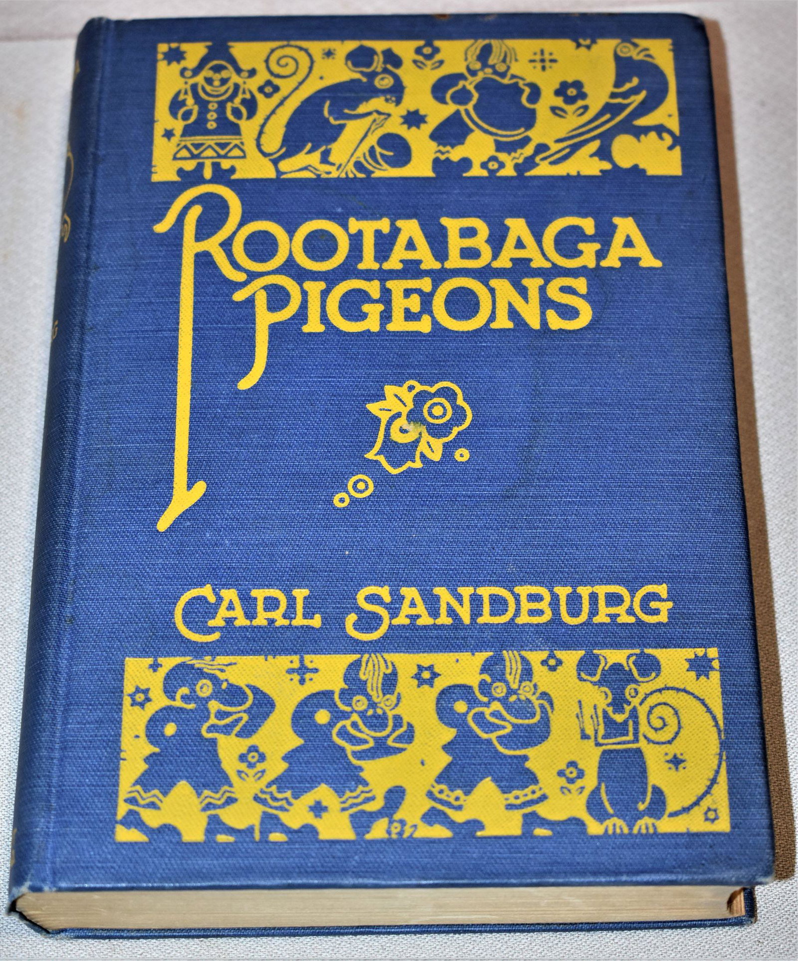 Signed 1st Ed. Rootabaga Pigeons. Sandburg, Carl (1 of 8)