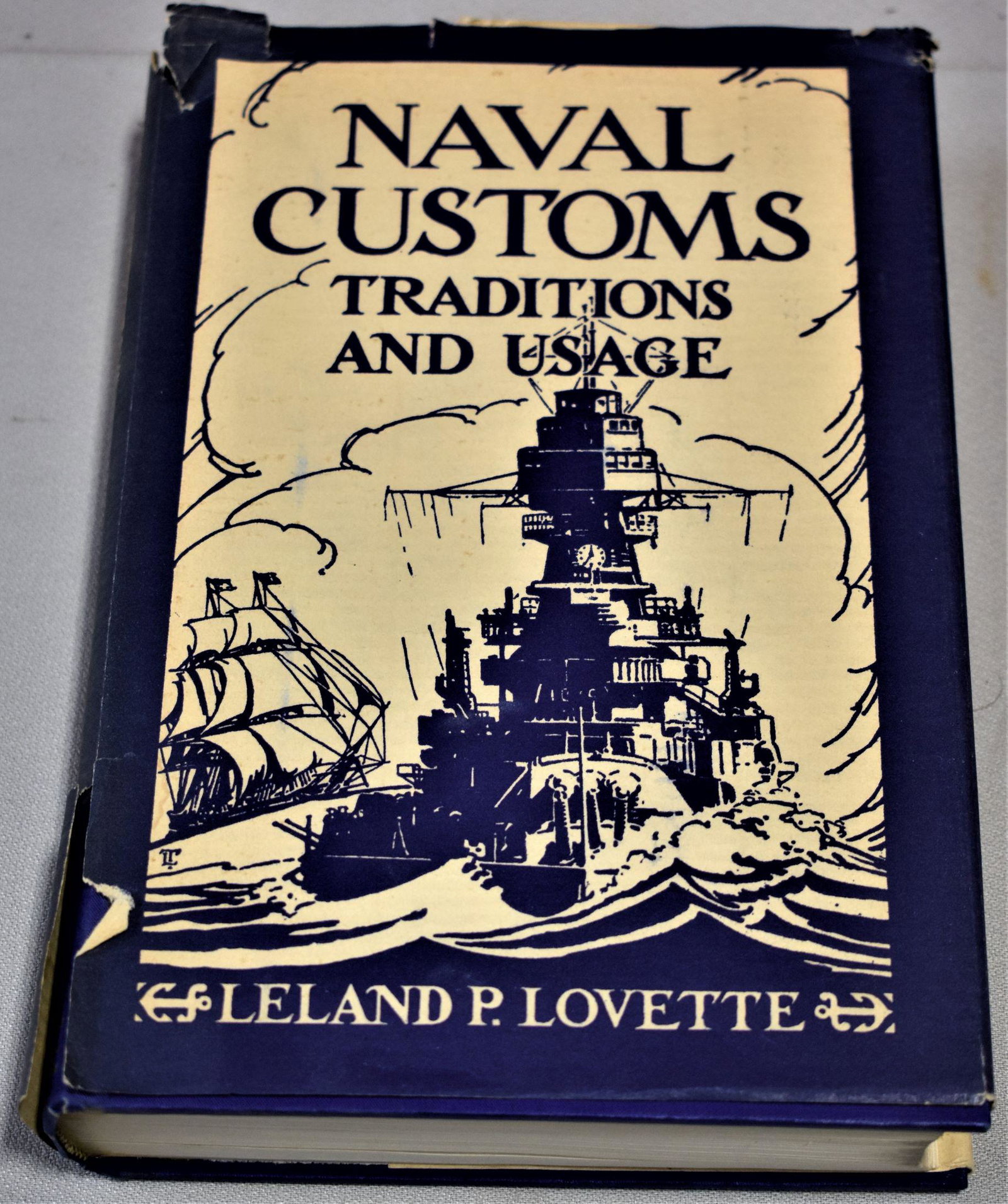 Signed Naval Customs Traditions and Usage Lovette, L (1 of 7)