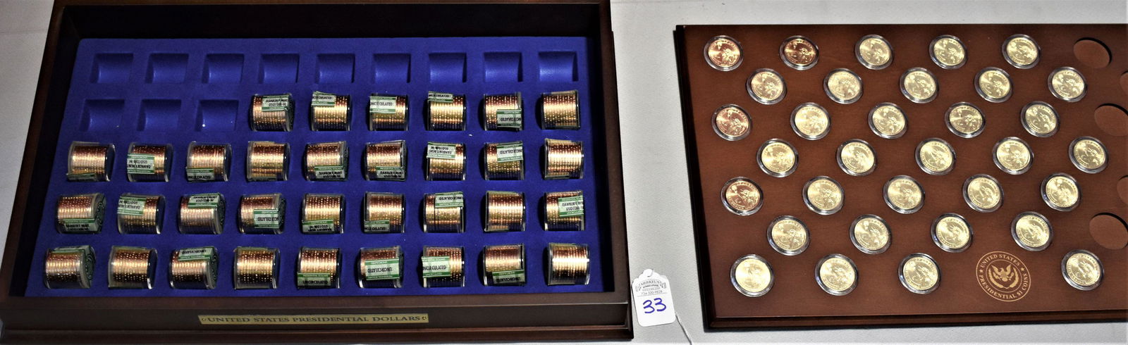 Danbury Presidential Dollar Roll Series 429 Coins (1 of 7)