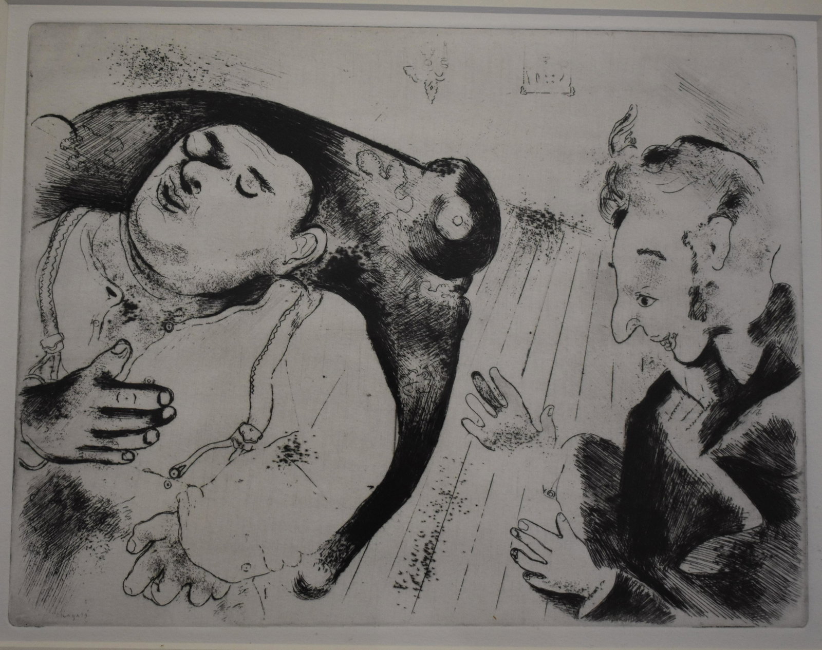 Chagall "Chichikow and Sobakevitch Discussing Business" (1 of 1)