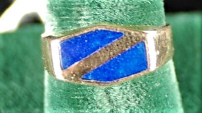 Blue Lapis Lazuli 14k Gold Ring (1 of 4)