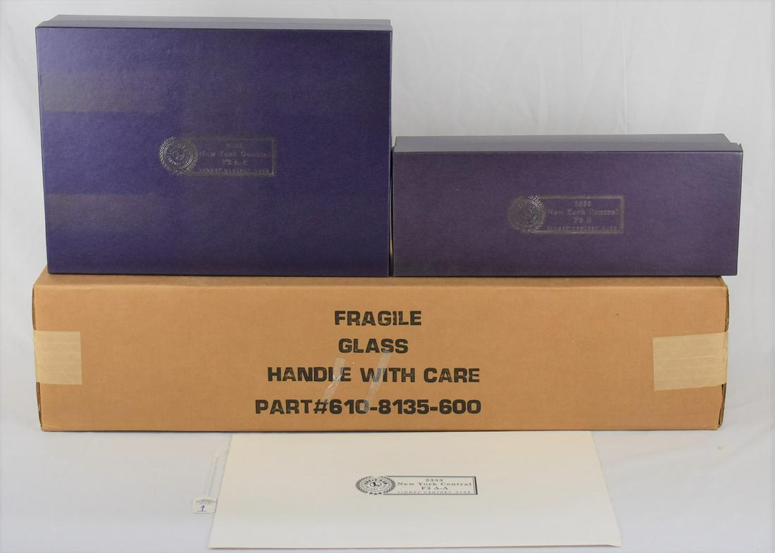 Lionel 6-18135 Century Club #2333 NYC F3 AA Diesel Set With B Unit Add On Complete ABA Lionel (1 of 9)