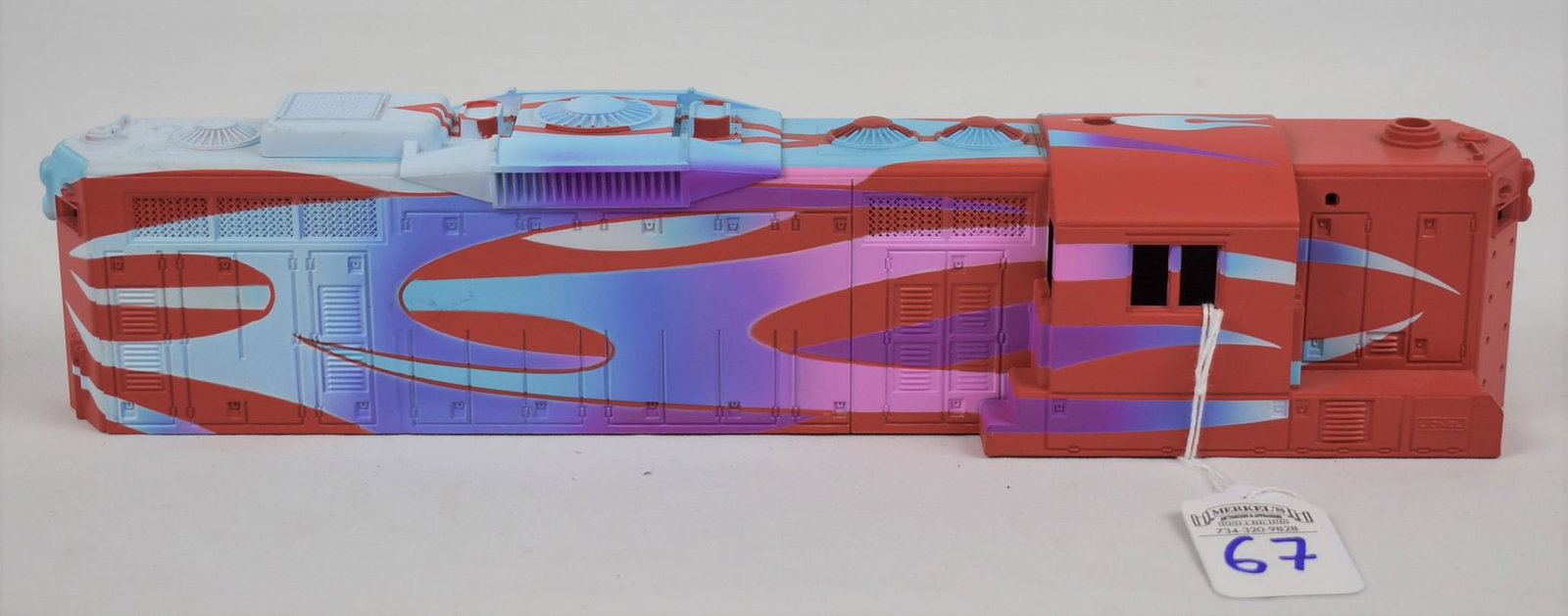 Custom Painted 'Hot Rod' Lionel GP-7 Diesel Shell Part No. 2328-5 (1 of 7)