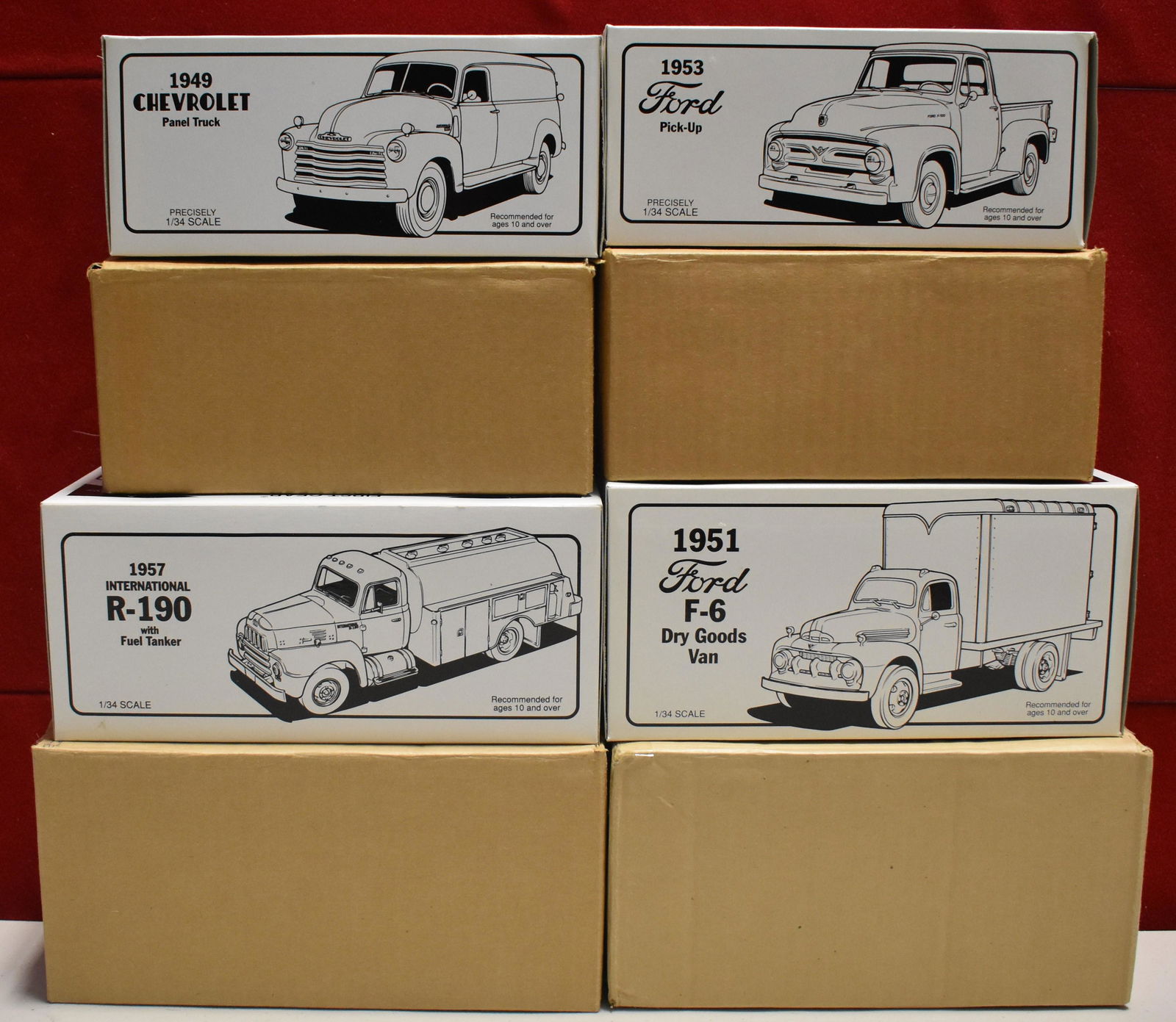 Lot of 4 First Gear Truck Models (1 of 1)