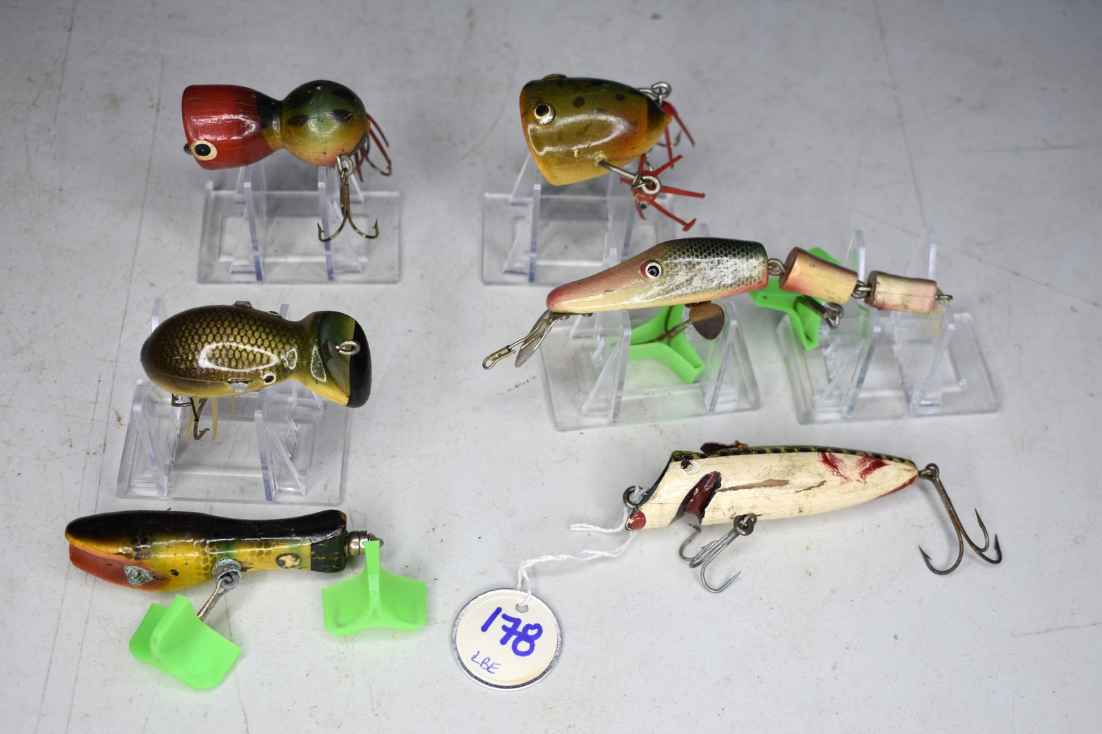 Interesting Bud Stewart Lure Lot of 6 Lures: Interesting Bud Stewart Lure Lot of 6 Lures. See photos of the lot.