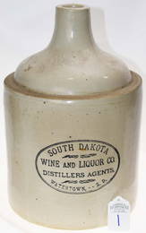 Red Wing - South Dakota Wine and Liquor Co. Distillers Agents Jug