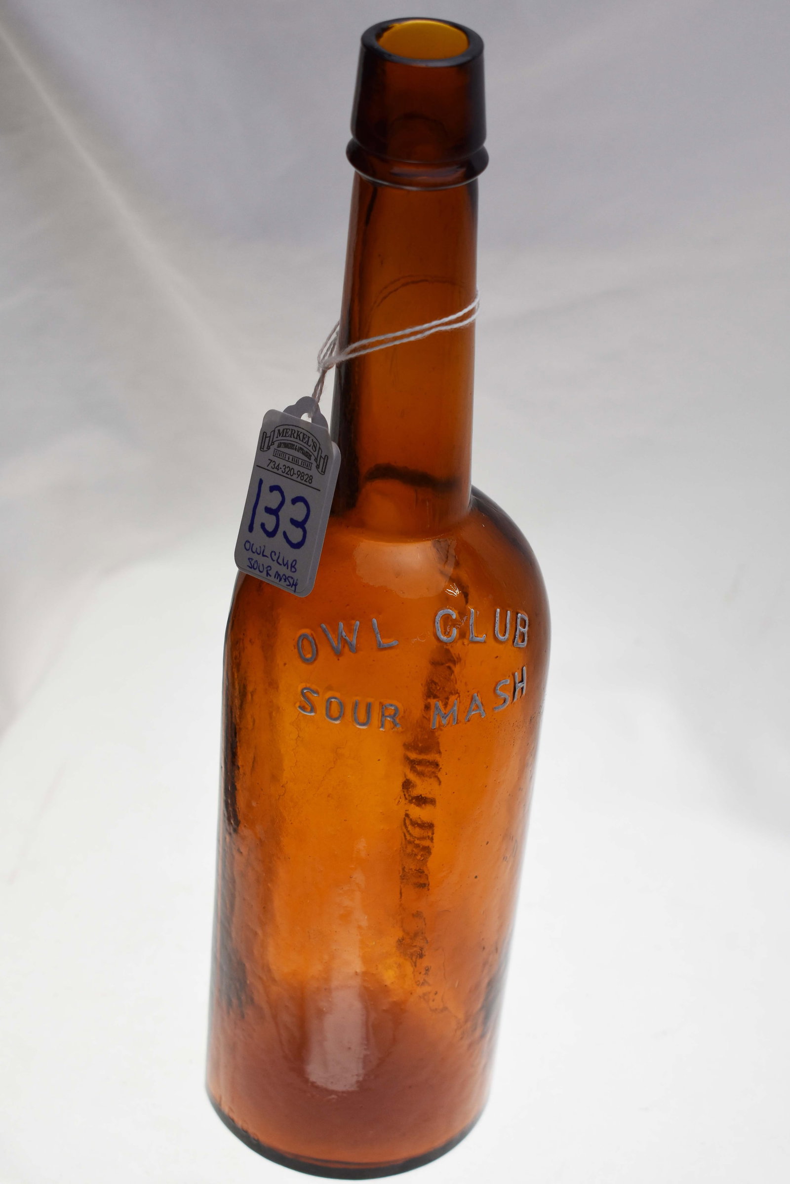 Rare Owl Club Sour Mash Lexington Kentucky Whiskey Bottle (1 of 8)