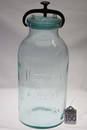 Moores Patent 1861 Fruit Jar - Half Gallon- All Original- Outstanding