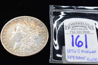 1892-S Key Date Morgan Silver Dollar