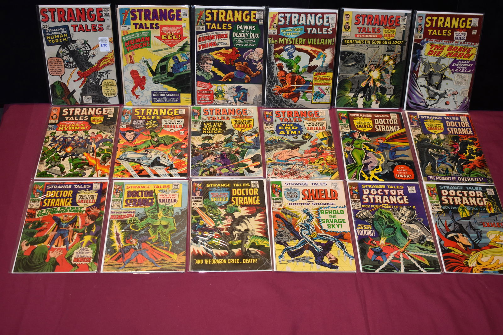 Lot of 34 Vintage -  Strange Tales and Dr. Strange Comic Books (1 of 6)