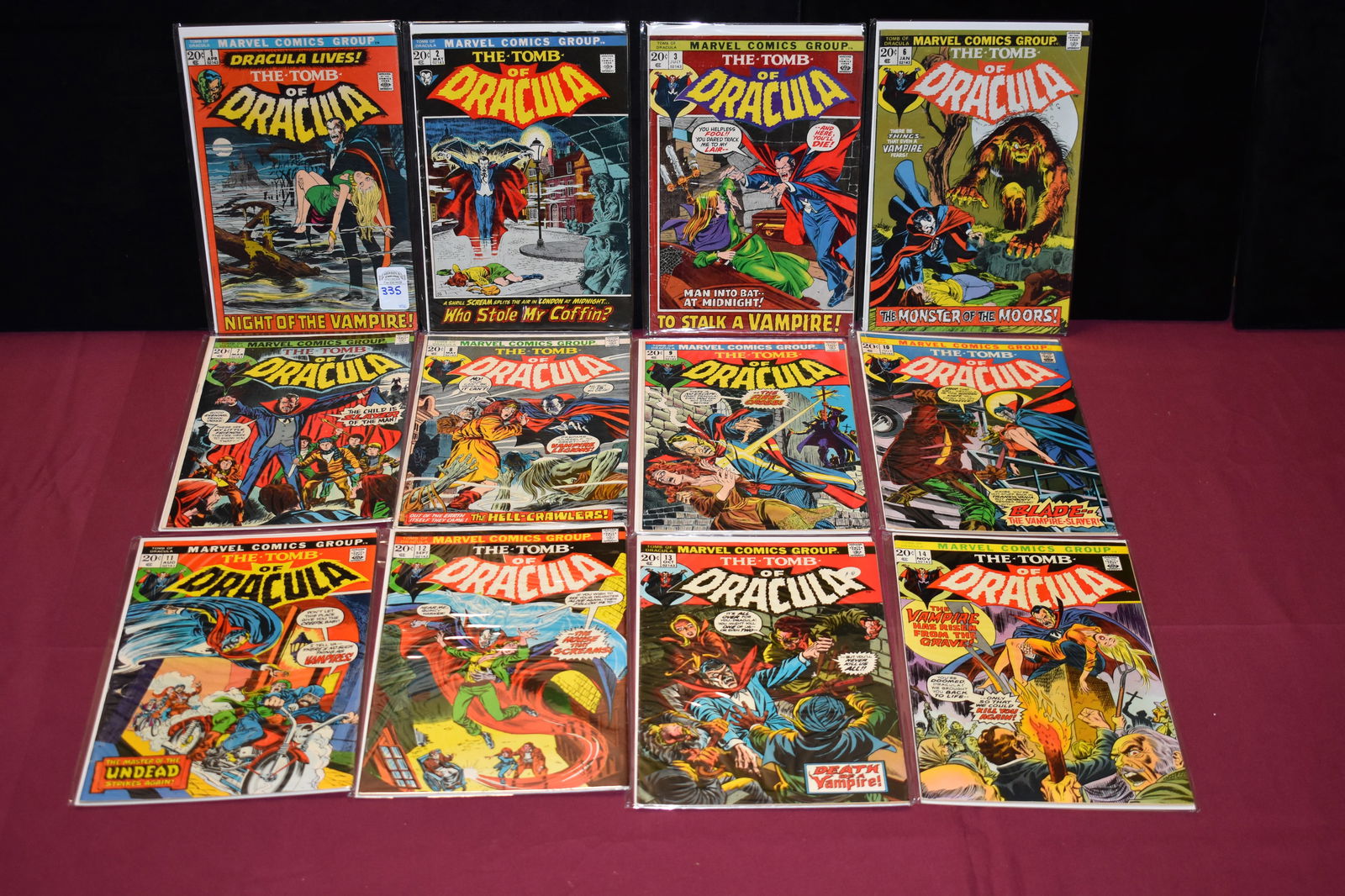 Lot of 27 Vintage -  The Tomb of Dracula Comic Books (1 of 6)