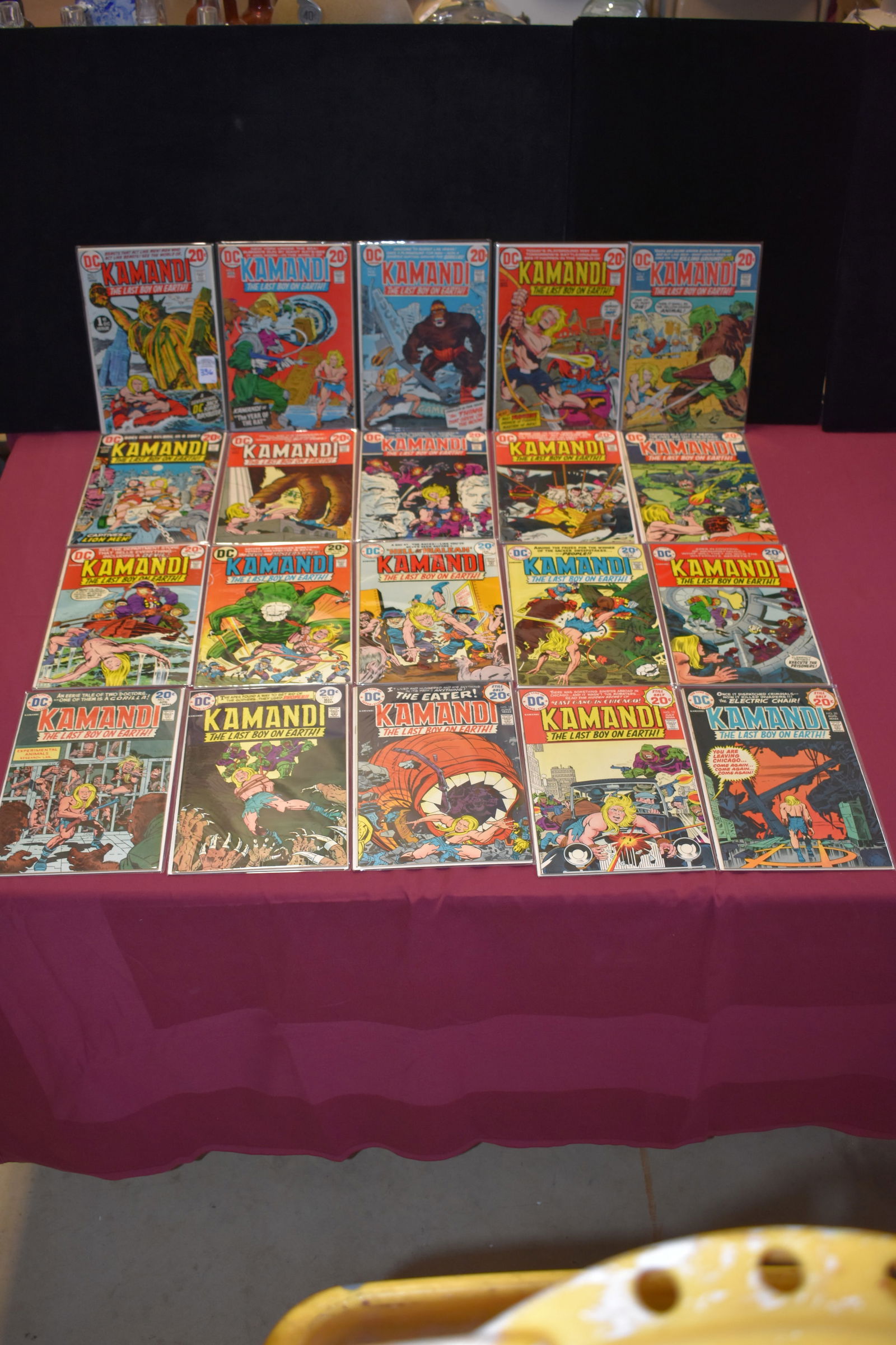 Lot of 35 Vintage - Kamandi Comic Books (1 of 6)