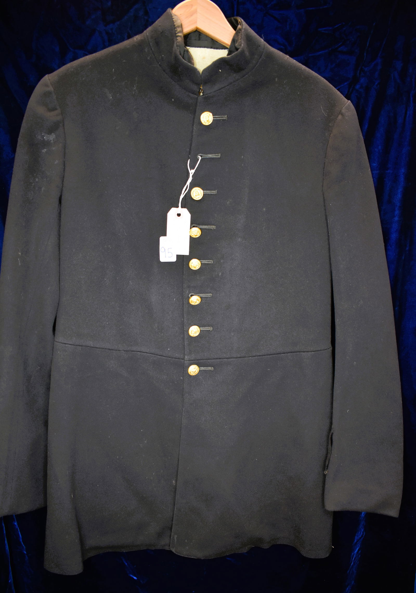 WWII Marine Dress Wool Blue Jacket (1 of 5)