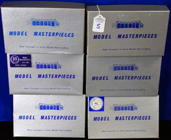 Model Masterpieces HO Scale - 7 Pieces in Factory Boxes