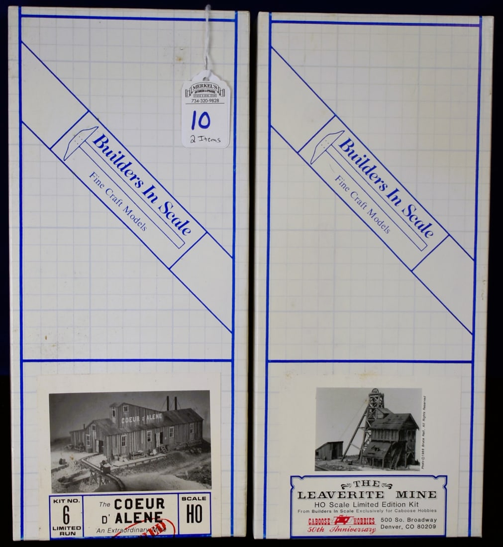 Builders In Scale - Fine Craft Models, HO Scale - 2 Pieces in Factory Boxes (1 of 3)
