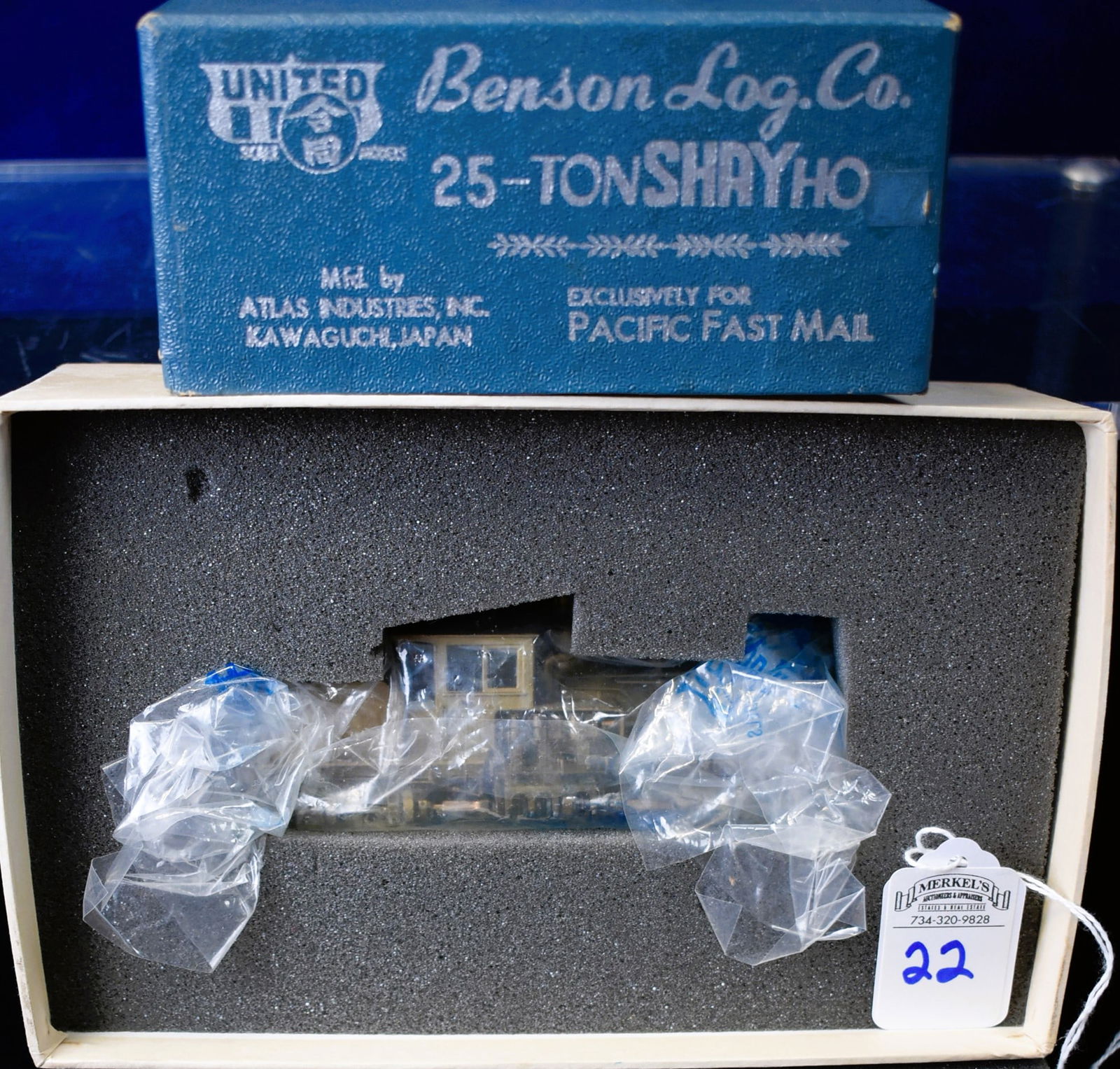 United Scale Models - Scale Model Brass unpainted Locomotive (1 of 2)